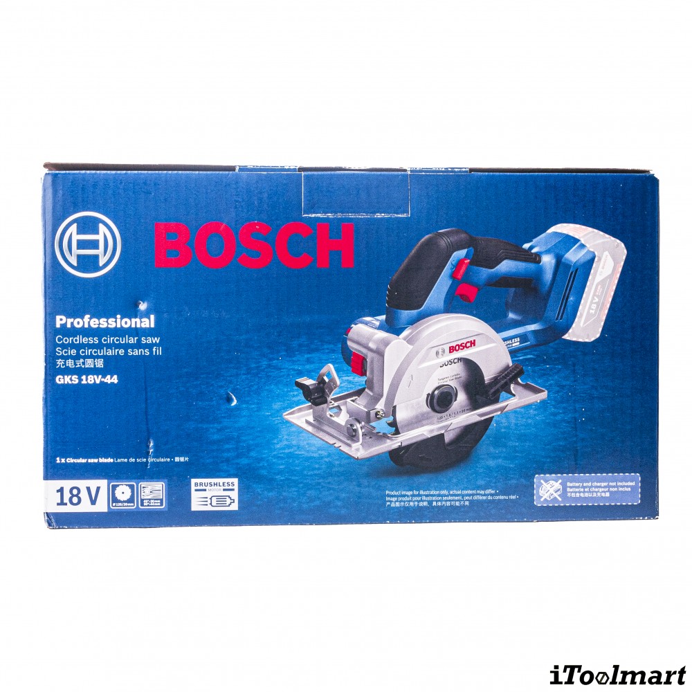 เลื่อยวงเดือนไร้สาย BOSCH GKS 18V 44 Professional  ตัวเปล่า 
