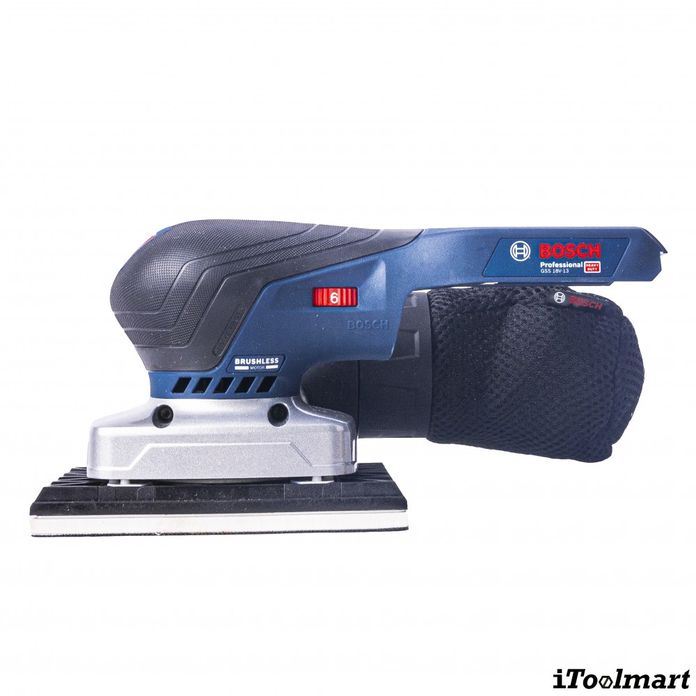 เครื่องขัดกระดาษทรายแบบสั่น BOSCH GSS 18V 13 Professional 06019L0101  ตัวเปล่า 