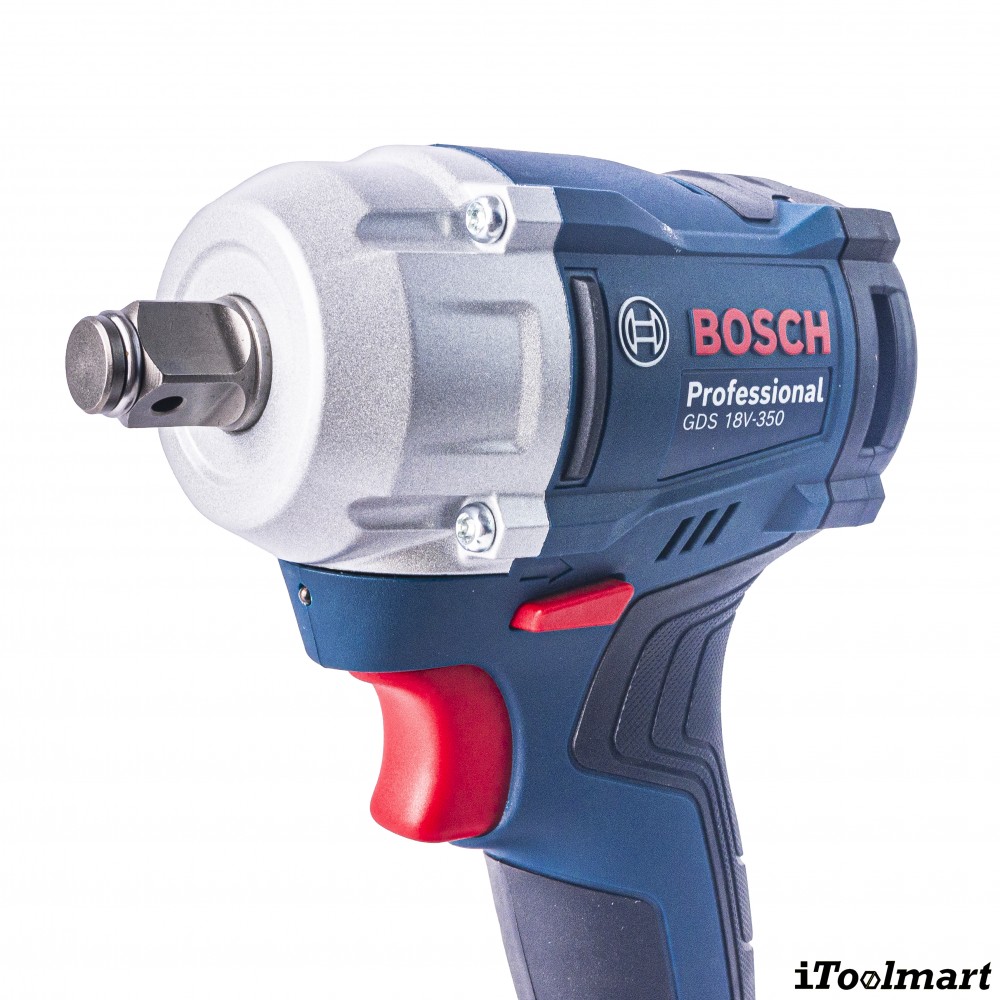 บล็อกกระแทกไร้สาย BOSCH GDS 18V 350 ขนาด 1 2 นิ้ว แรงบิด 350 นิวตันเมตร