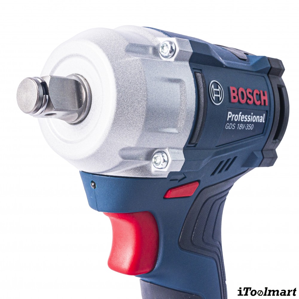 บล็อกกระแทกไร้สาย BOSCH GDS 18V 350 ขนาด 1 2 นิ้ว แรงบิด 350 นิวตันเมตร