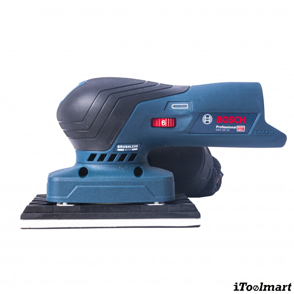 เครื่องขัดกระดาษทรายแบบสั่น BOSCH GSS 12V 13 Professional 06019L0001  ตัวเปล่า 