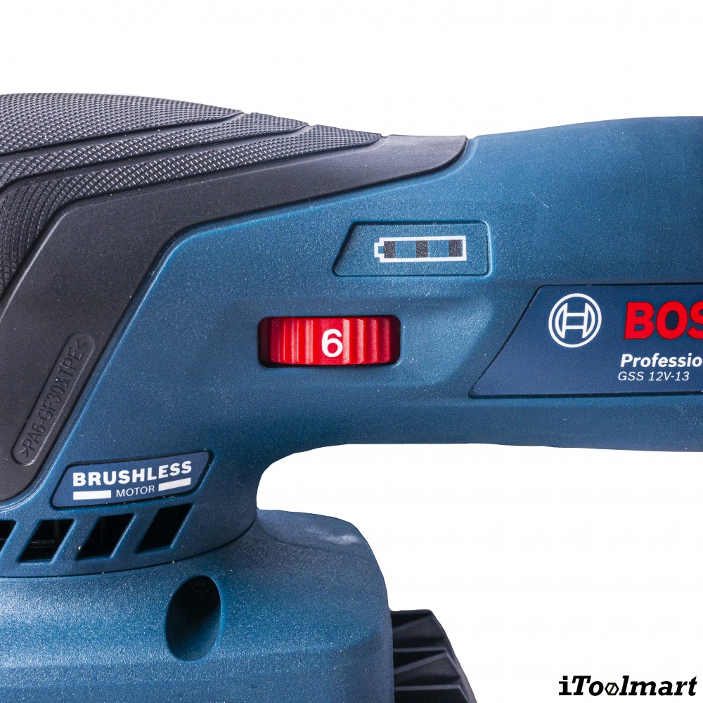 เครื่องขัดกระดาษทรายแบบสั่น BOSCH GSS 12V 13 Professional 06019L0001  ตัวเปล่า 