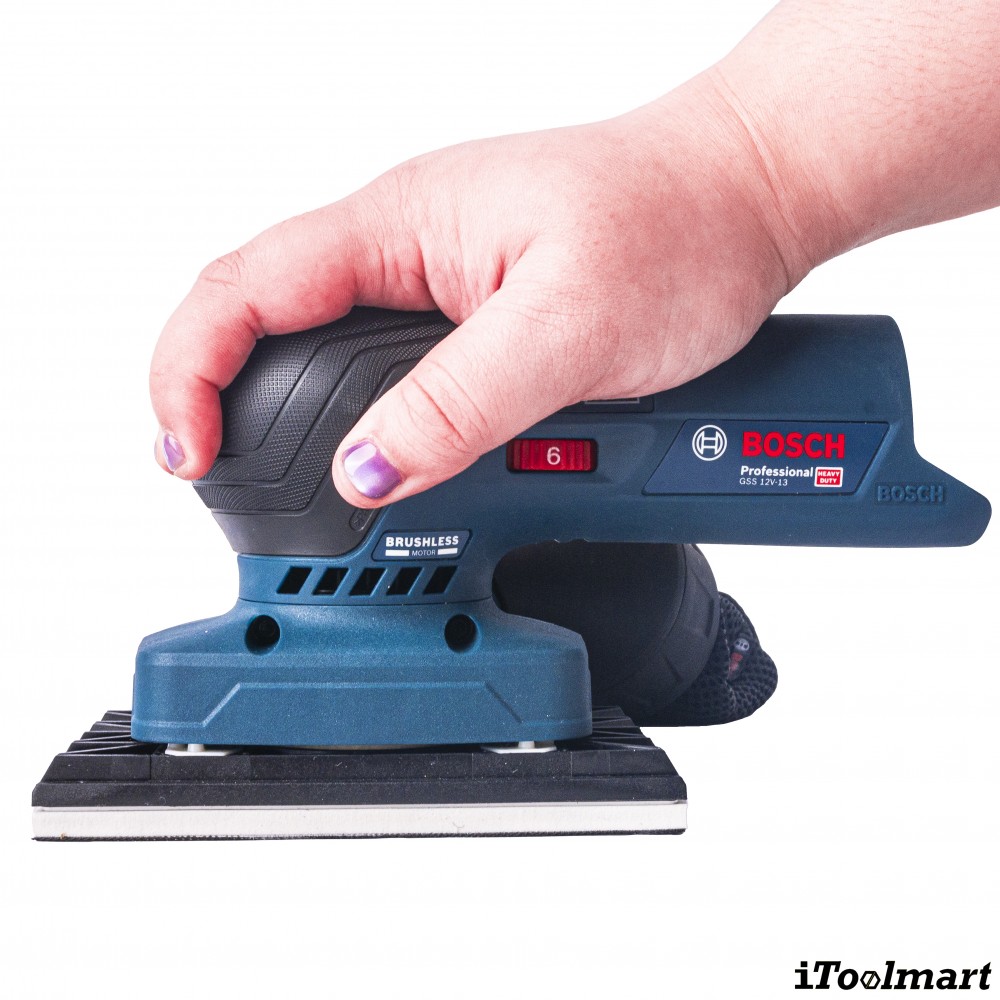 เครื่องขัดกระดาษทรายแบบสั่น BOSCH GSS 12V 13 Professional 06019L0001  ตัวเปล่า 