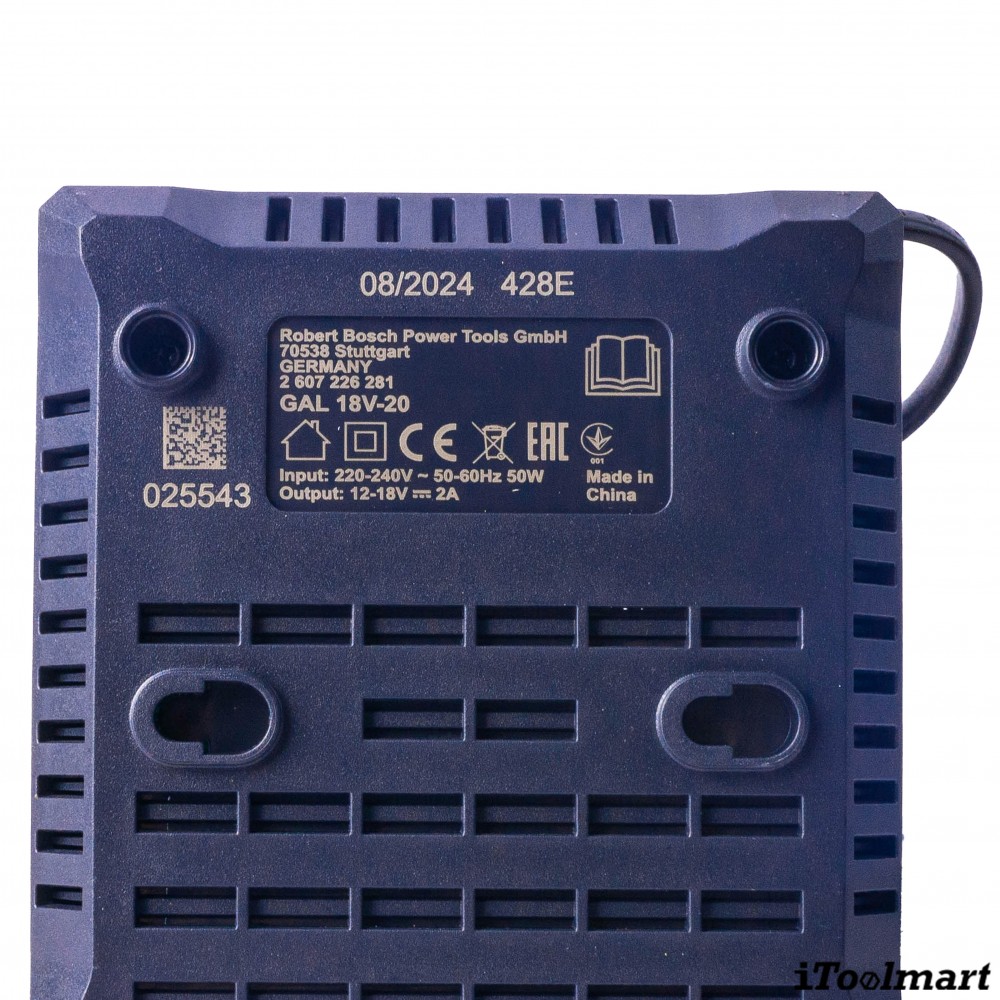 สว่านไร้สาย BOSCH GSR 18V 65 Professional พร้อมแบตเตอรี่และแท่นชาร์จ