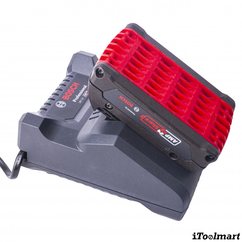 สว่านไร้สาย BOSCH GSR 18V 65 Professional พร้อมแบตเตอรี่และแท่นชาร์จ