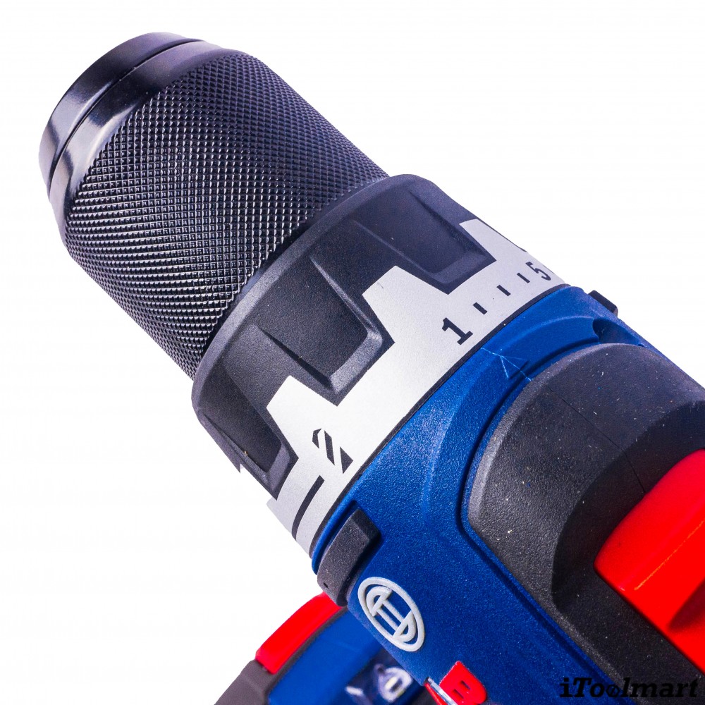 สว่านไร้สาย BOSCH GSR 18V 65 Professional พร้อมแบตเตอรี่และแท่นชาร์จ