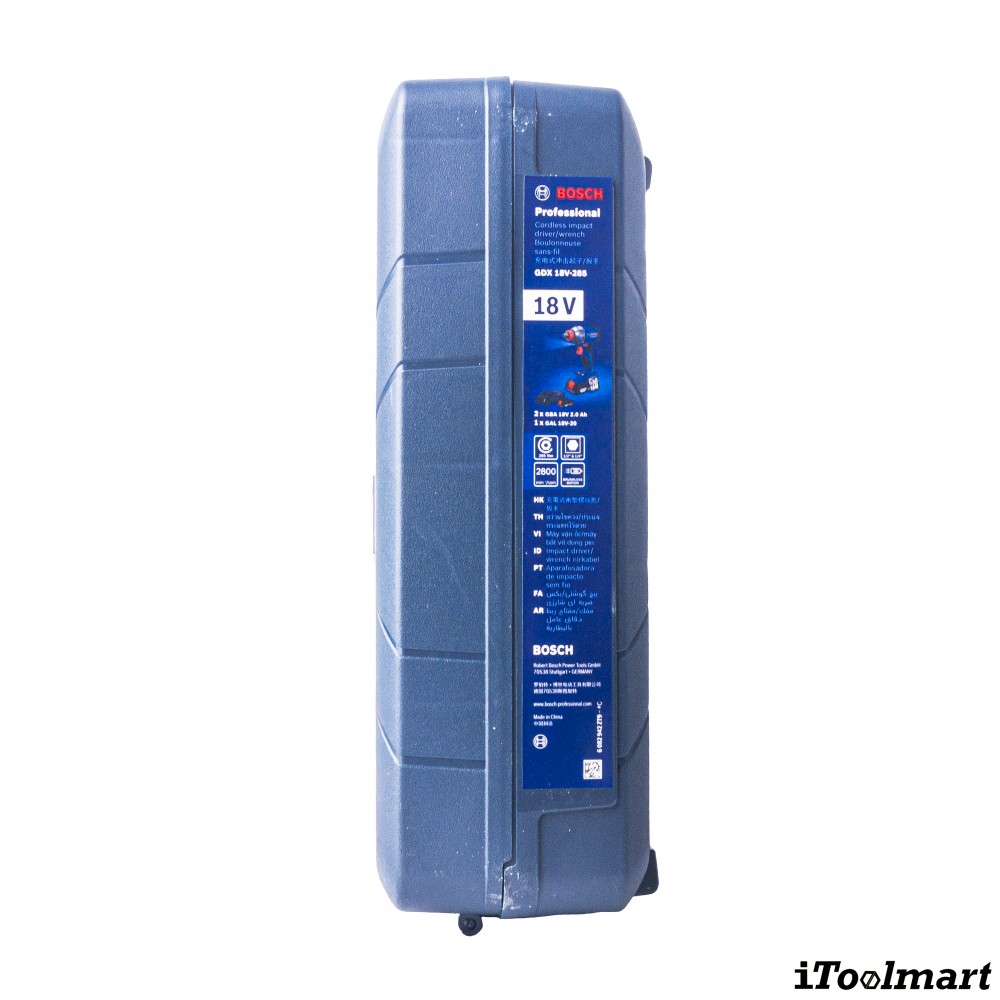 บล็อกกระแทกไร้สาย BOSCH GDX 18V 285 18V 