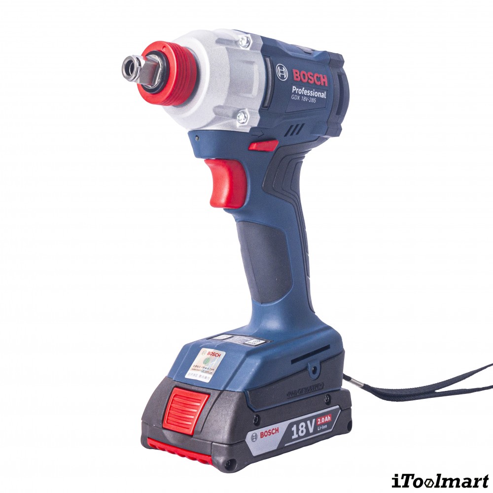 บล็อกกระแทกไร้สาย BOSCH GDX 18V 285 18V 