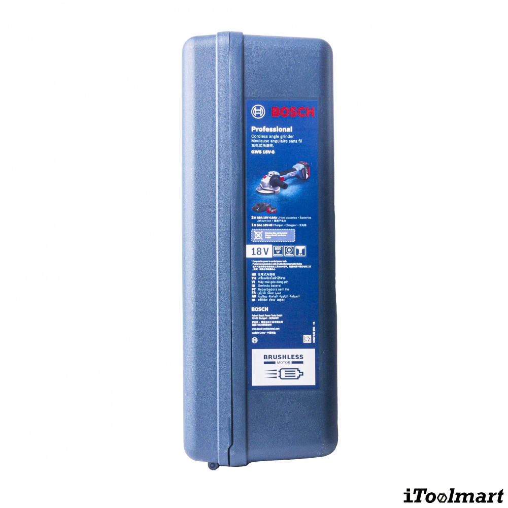 เครื่องเจียรไร้สาย BOSCH GWS 18V 8 Professional