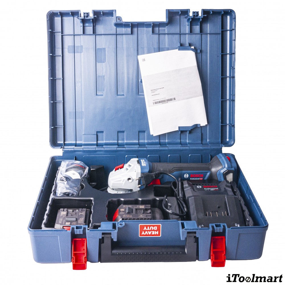 เครื่องเจียรไร้สาย BOSCH GWS 18V 11 S Professional ขนาด 4 นิ้ว 