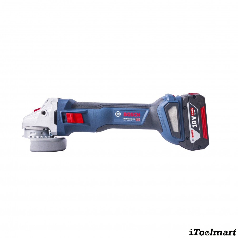 เครื่องเจียรไร้สาย BOSCH GWS 18V 11 S Professional ขนาด 4 นิ้ว 