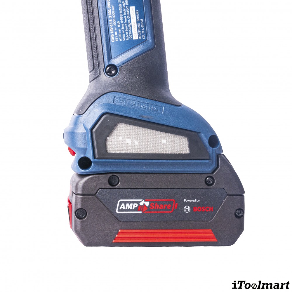 เครื่องเจียรไร้สาย BOSCH GWS 18V 11 S Professional ขนาด 4 นิ้ว 