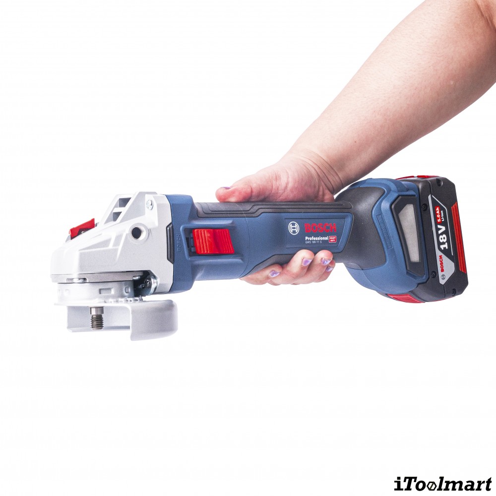 เครื่องเจียรไร้สาย BOSCH GWS 18V 11 S Professional ขนาด 4 นิ้ว 