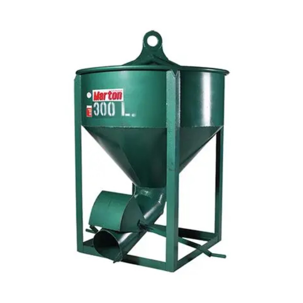 พ็อกเก็ตเทปูน ถังเทคอนกรีต  เทด้านข้าง  ขนาด 300 ลิตร Marton CP S 300