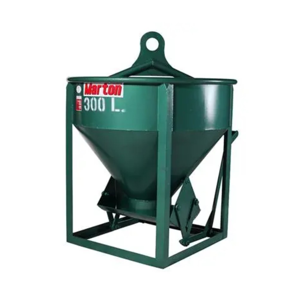 พ็อกเก็ตเทปูน ถังเทคอนกรีต  เทตรง  ขนาด 300 ลิตร Marton CP D 300