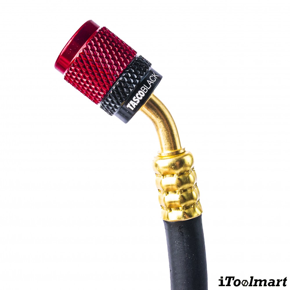 สายชาร์จน้ำยาแอร์ TASCO BLACK TB120RS HOSE ระบบ Leak Lock สำหรับน้ำยา R21  R22  R134a  R404A