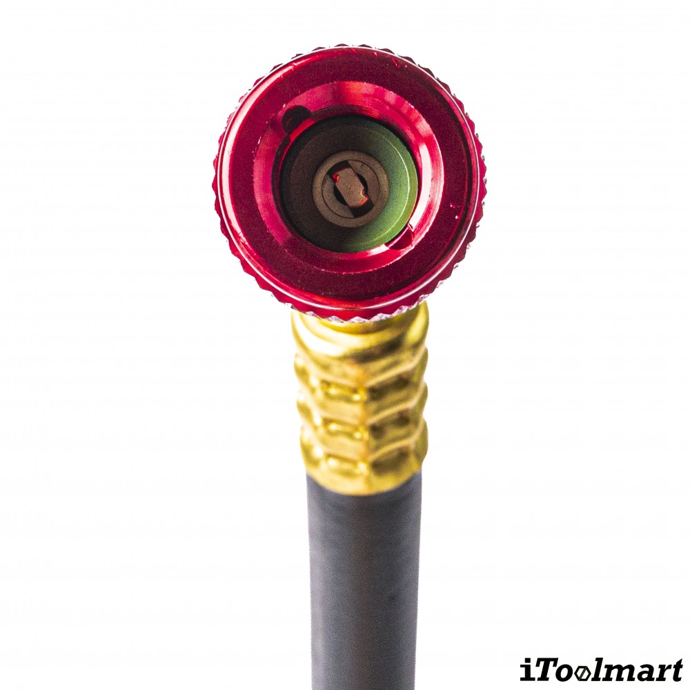 สายชาร์จน้ำยาแอร์ TASCO BLACK TB120RS HOSE ระบบ Leak Lock สำหรับน้ำยา R21  R22  R134a  R404A