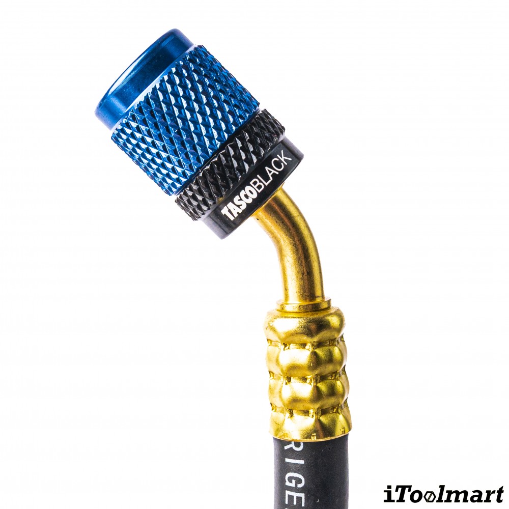 สายชาร์จน้ำยาแอร์ TASCO BLACK TB120RS HOSE ระบบ Leak Lock สำหรับน้ำยา R21  R22  R134a  R404A
