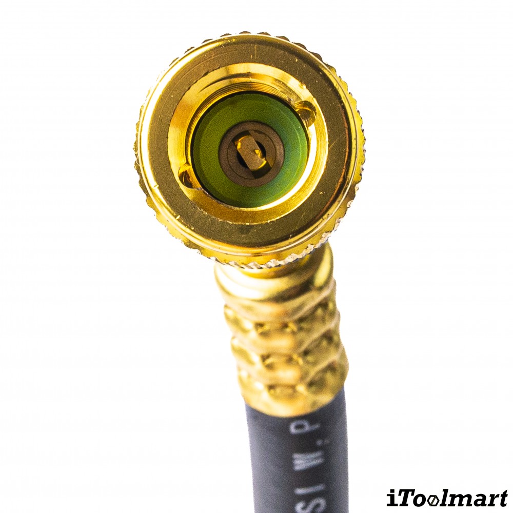 สายชาร์จน้ำยาแอร์ TASCO BLACK TB120RS HOSE ระบบ Leak Lock สำหรับน้ำยา R21  R22  R134a  R404A