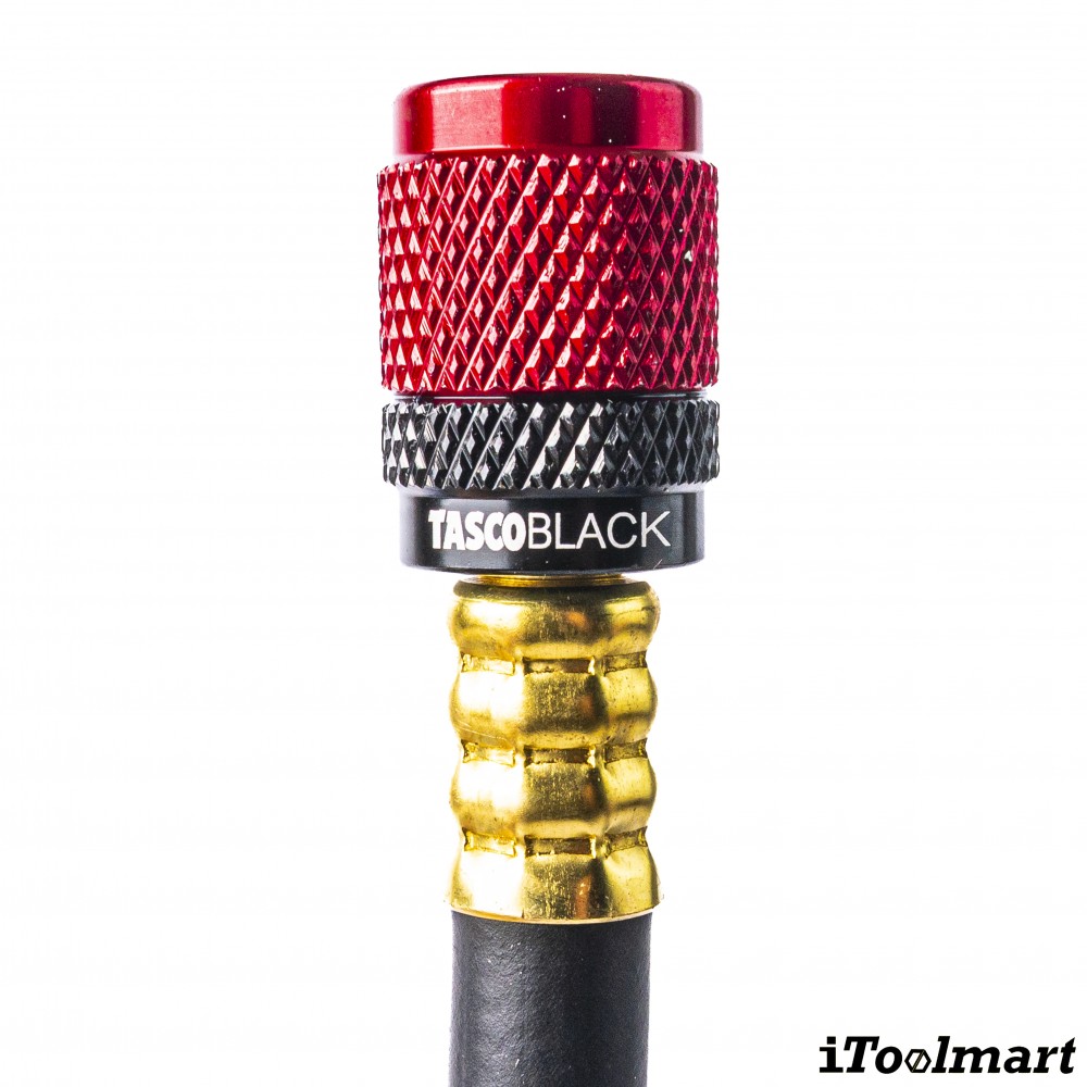 สายชาร์จน้ำยาแอร์ TASCO BLACK TB120RS HOSE ระบบ Leak Lock สำหรับน้ำยา R21  R22  R134a  R404A