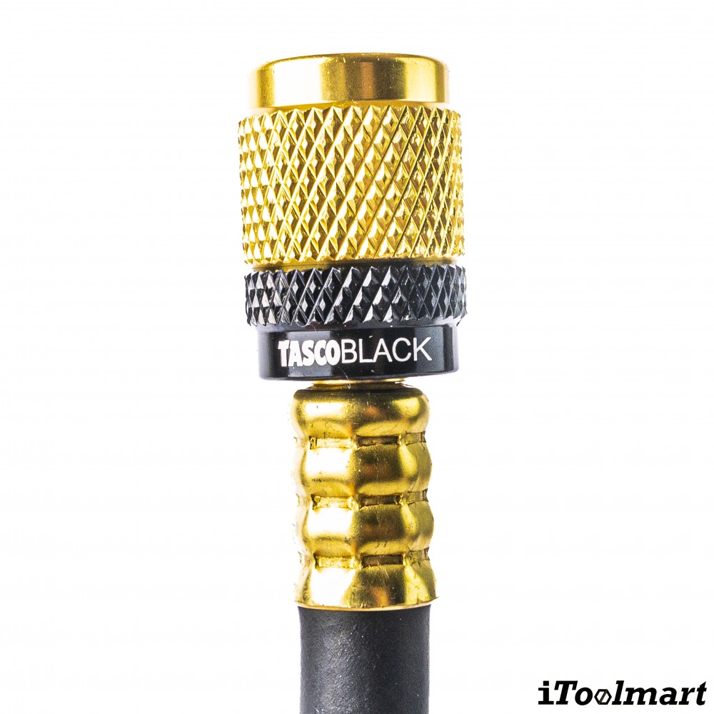 สายชาร์จน้ำยาแอร์ TASCO BLACK TB120RS HOSE ระบบ Leak Lock สำหรับน้ำยา R21  R22  R134a  R404A