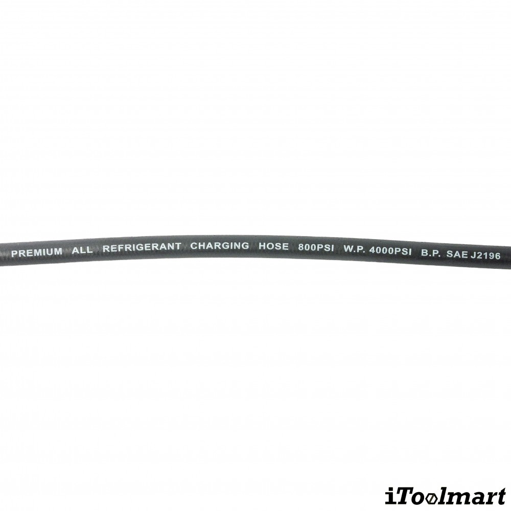 สายชาร์จน้ำยาแอร์ แบบมีบอลวาล์ว TASCO BLACK TB140SM HBV ความยาว 150 ซม  สำหรับน้ำยา R32  R410A