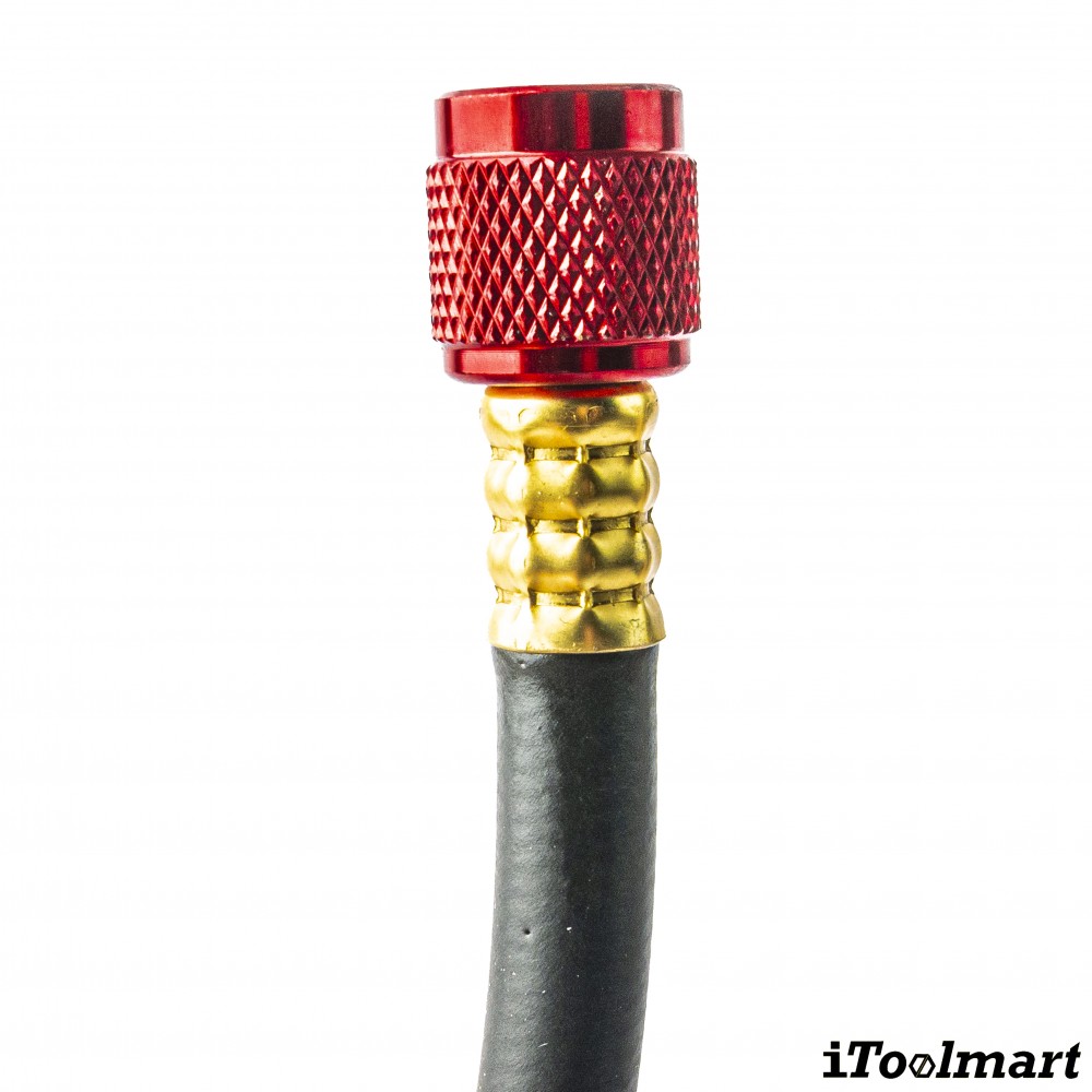 สายชาร์จน้ำยาแอร์ แบบมีบอลวาล์ว TASCO BLACK TB140SM HBV ความยาว 150 ซม  สำหรับน้ำยา R32  R410A