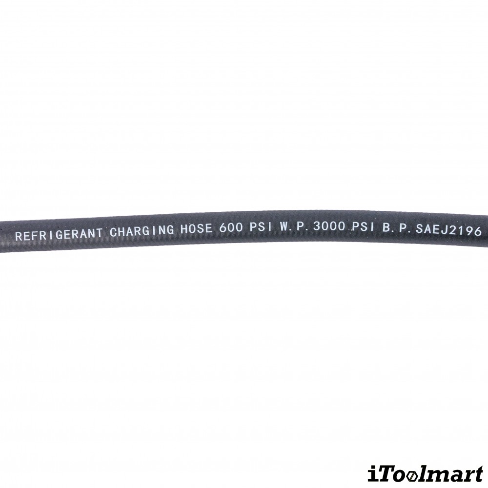 สายชาร์จน้ำยาแอร์ TASCO BLACK TB120SM HOSE ความยาว 150 ซม  สำหรับน้ำยา R21  R22  R134a  R404A