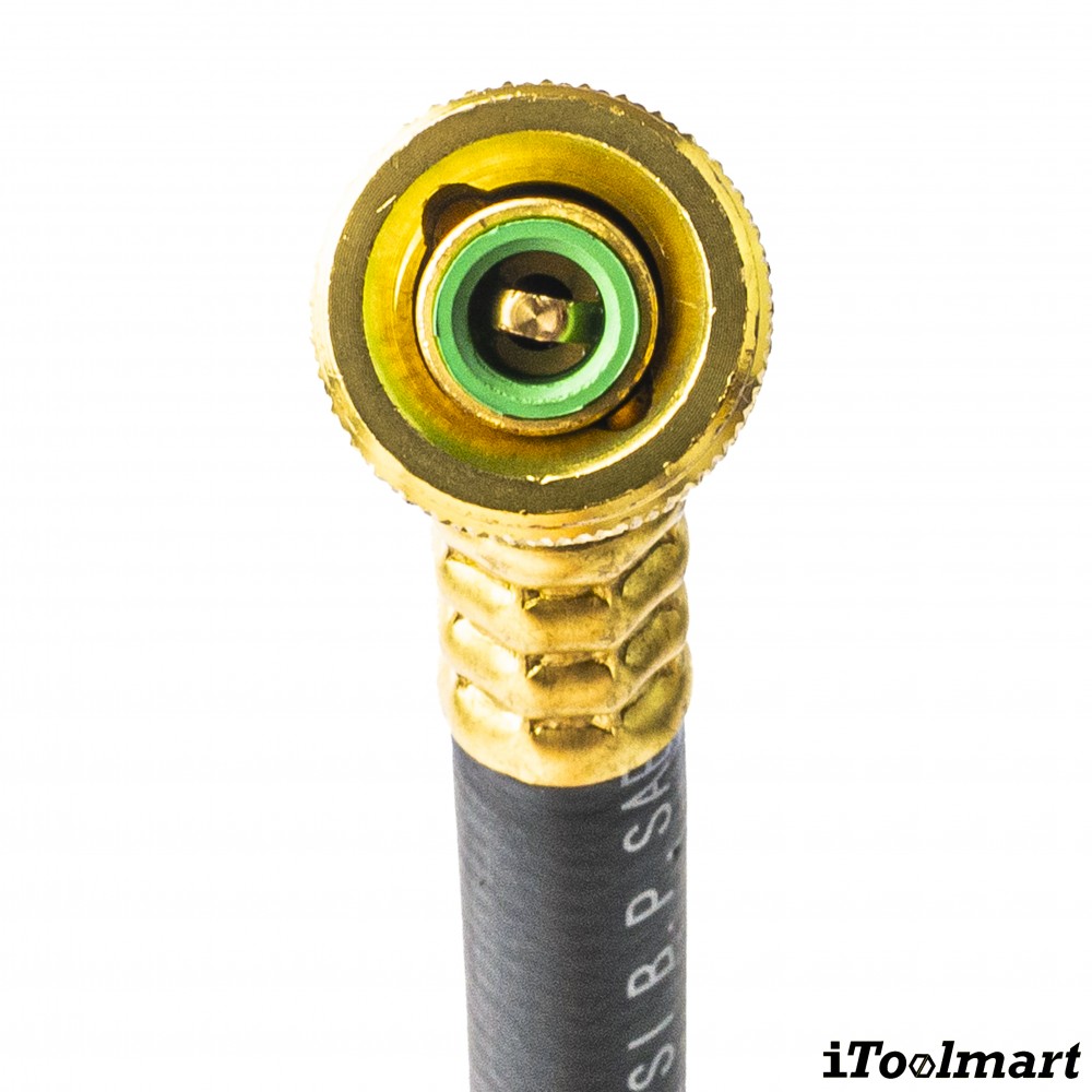 สายชาร์จน้ำยาแอร์ TASCO BLACK TB120SM HOSE ความยาว 150 ซม  สำหรับน้ำยา R21  R22  R134a  R404A