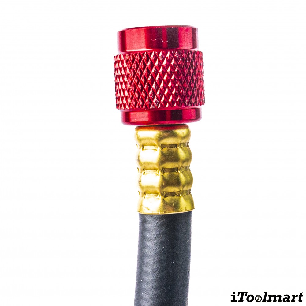 สายชาร์จน้ำยาแอร์ TASCO BLACK TB120SM HOSE ความยาว 150 ซม  สำหรับน้ำยา R21  R22  R134a  R404A