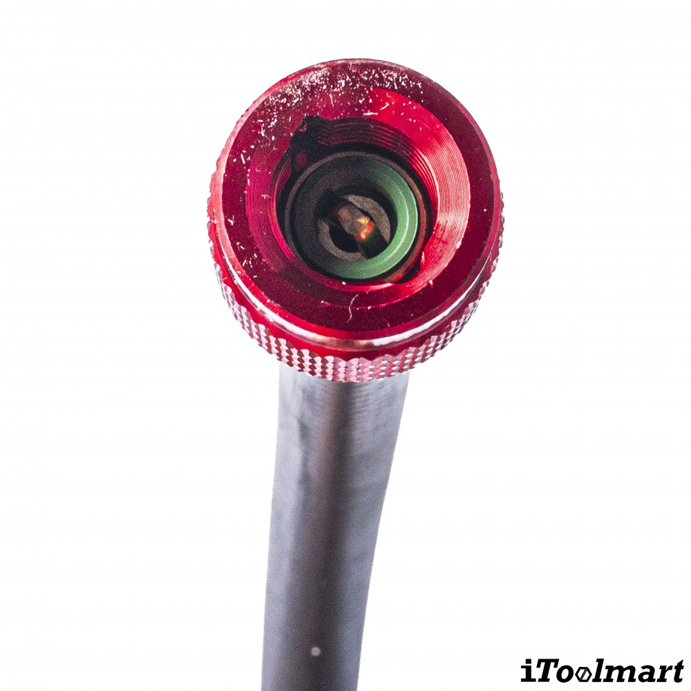 สายชาร์จน้ำยาแอร์ TASCO BLACK TB120SM HOSE ความยาว 150 ซม  สำหรับน้ำยา R21  R22  R134a  R404A