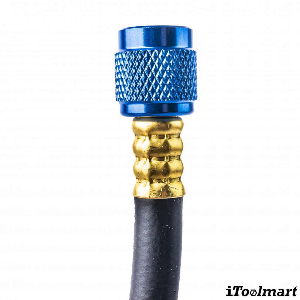 สายชาร์จน้ำยาแอร์ TASCO BLACK TB120SM HOSE ความยาว 150 ซม  สำหรับน้ำยา R21  R22  R134a  R404A