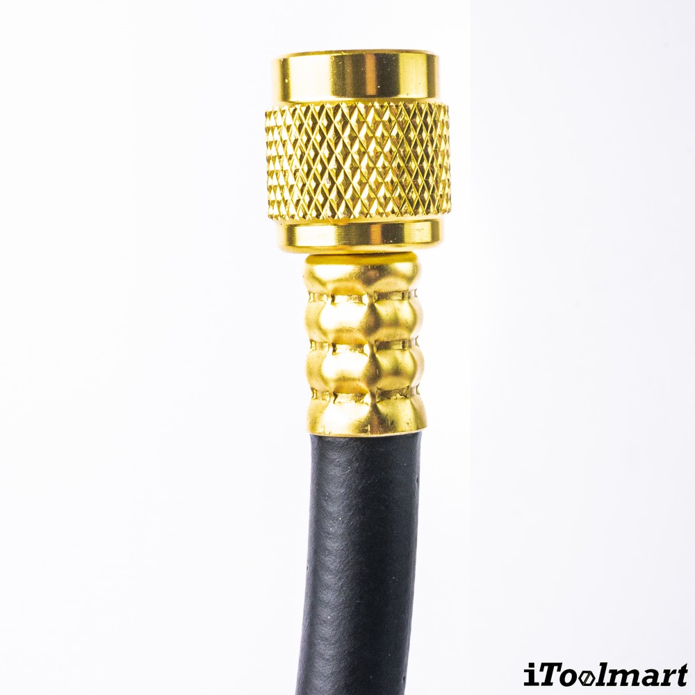 สายชาร์จน้ำยาแอร์ TASCO BLACK TB120SM HOSE ความยาว 150 ซม  สำหรับน้ำยา R21  R22  R134a  R404A