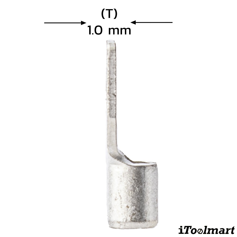 หางปลาแฉกเปลือย KST SNB3 4 ขนาด 4 mm² 100 ตัว หางปลาแฉกเปลือย KST SNB3 4 ขนาด 4 mm² 100 ตัว