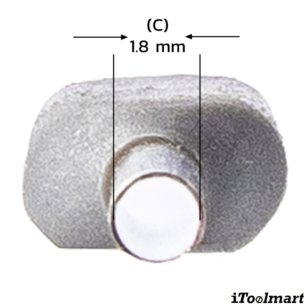 หางปลาคอร์ดเอ็น KST TE7508 แบบคู่ สีน้ำเงิน ขนาด 0 75 mm² 100 ตัว