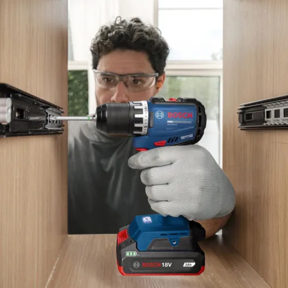 สว่านไร้สาย BOSCH PRO GSR18V-52 Cordless Drill Driver 18V&nbsp;มอเตอร์ไร้แปรงถ่าน (ตัวเปล่า)