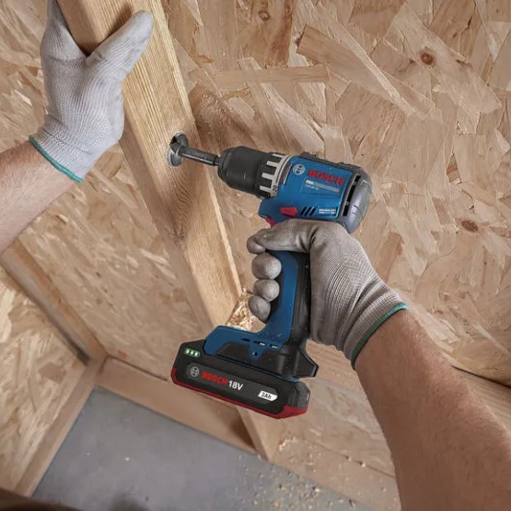 สว่านไร้สาย BOSCH PRO GSR18V-52 Cordless Drill Driver 18V&nbsp;มอเตอร์ไร้แปรงถ่าน (ตัวเปล่า)