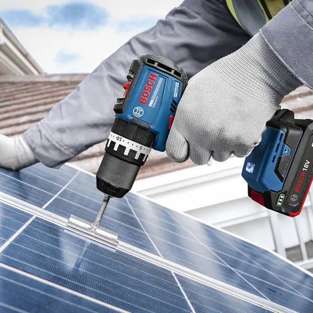 สว่านกระแทกไร้สาย BOSCH PRO GSB18V-52 18V มอเตอร์ไร้แปรงถ่าน (ตัวเปล่า)