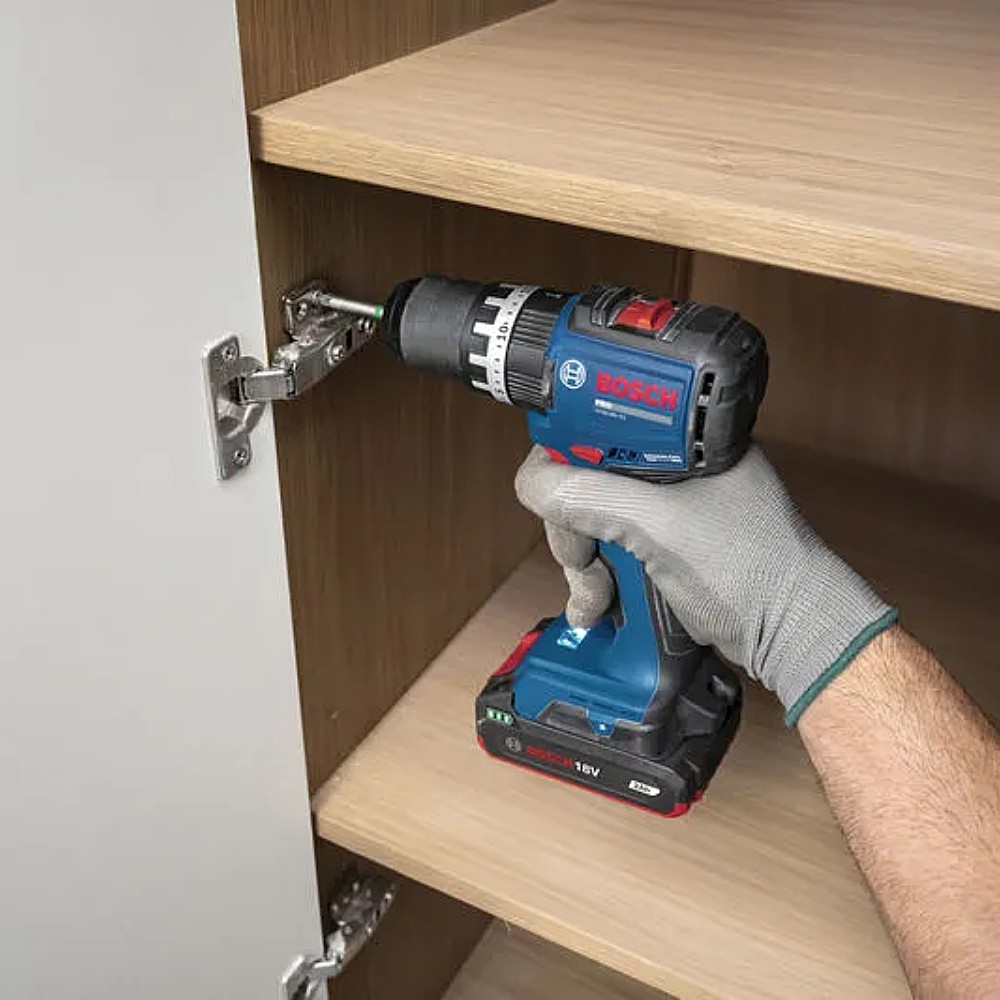 สว่านกระแทกไร้สาย BOSCH PRO GSB18V-52 18V มอเตอร์ไร้แปรงถ่าน (ตัวเปล่า)