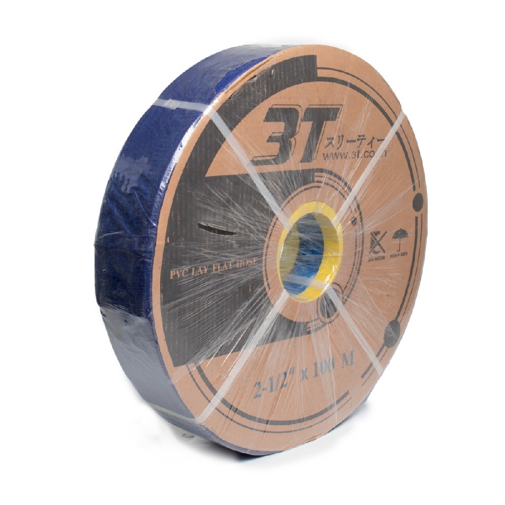 สายส่งน้ำพีวีซี TOYOX รุ่น T291 LF63 ขนาด 2 1 2 นิ้ว ยาว 100 ม 