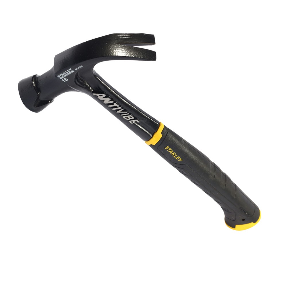 ค้อนหงอนด้ามไฟเบอร์ STANLEY 51 162 FatMax Xtreme สีดำ ขนาด 16 oz  ด้ามลดแรงสั่น
