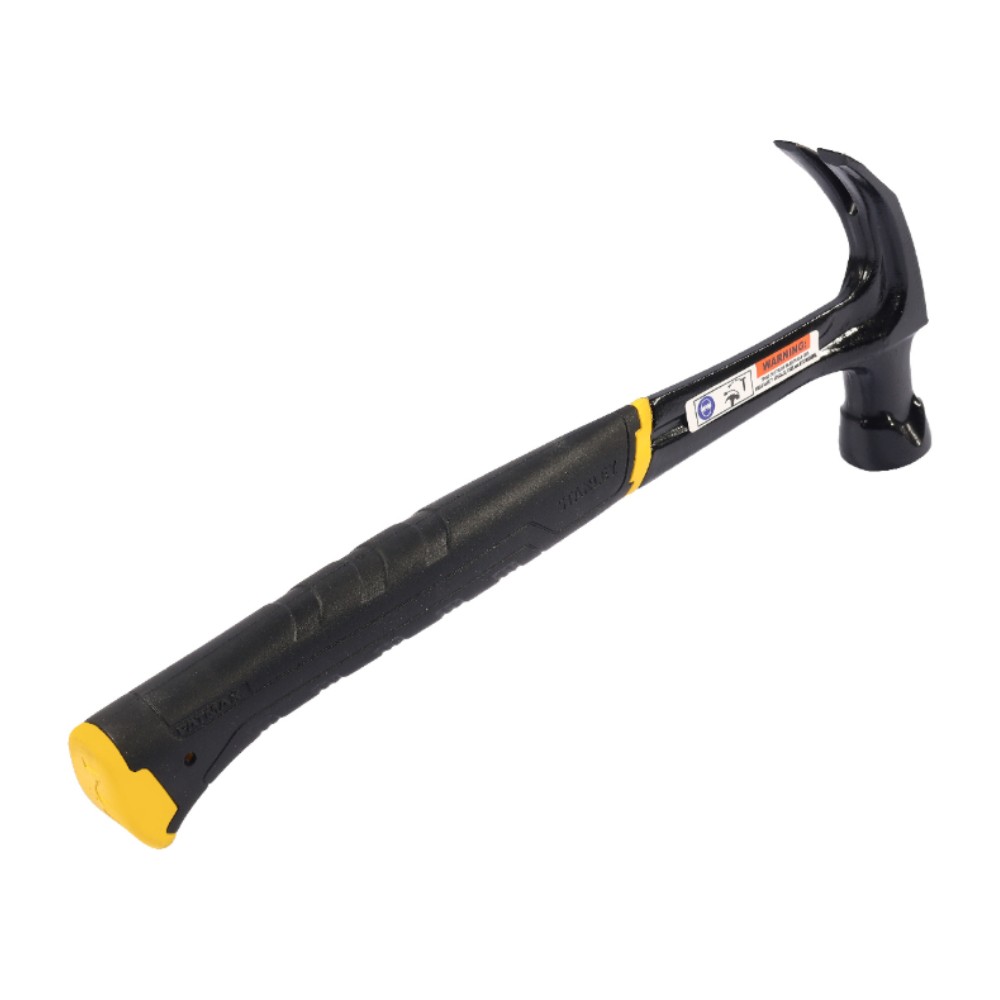 ค้อนหงอนด้ามไฟเบอร์ STANLEY 51 162 FatMax Xtreme สีดำ ขนาด 16 oz  ด้ามลดแรงสั่น