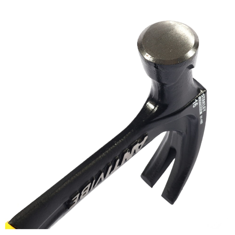 ค้อนหงอนด้ามไฟเบอร์ STANLEY 51 162 FatMax Xtreme สีดำ ขนาด 16 oz  ด้ามลดแรงสั่น