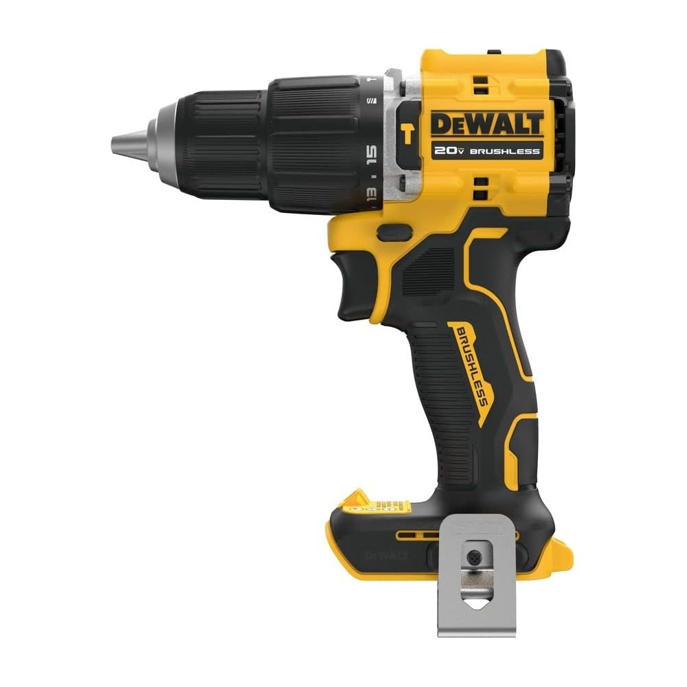 สว่านไร้สาย DEWALT DCD799 20V มอเตอร์ไร้แปรงถ่าน ขนาด 1 2 นิ้ว  ตัวเปล่า 