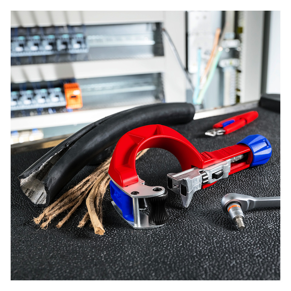 คีมปอกสายไฟ KNIPEX 16 45 220 STX60 Stripping Tool