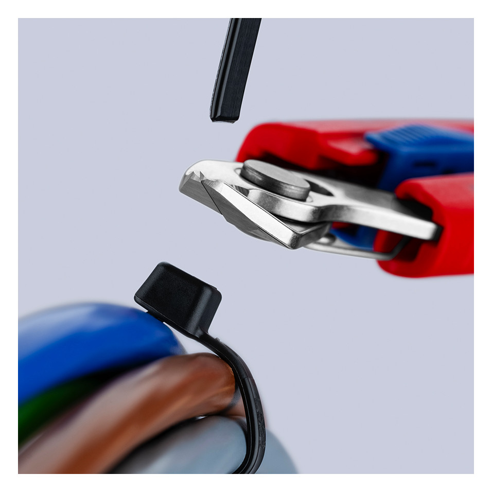 คีมตัด KNIPEX 78 03 150 V01 Slim Knips พร้อมซองคาดเอว
