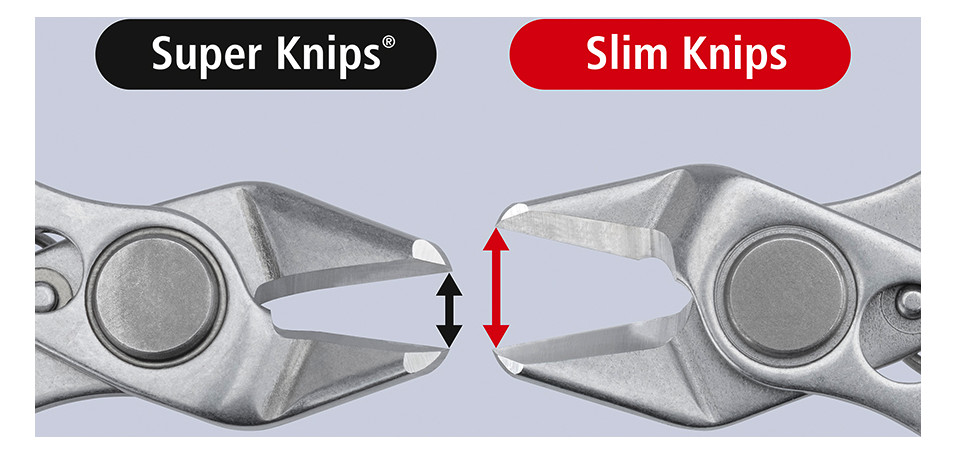 คีมตัด KNIPEX 78 03 150 V01 Slim Knips พร้อมซองคาดเอว