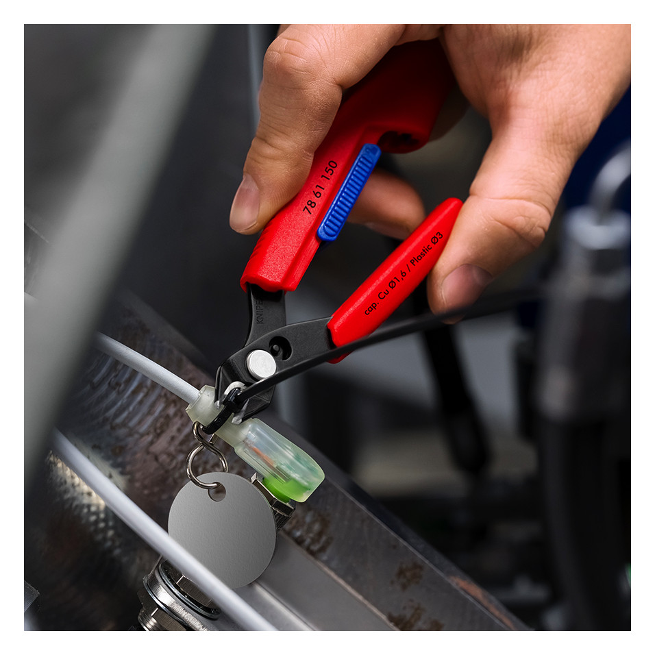 คีมตัดปากเฉียง KNIPEX 78 61 150 Slim Knips แบบหนาพิเศษ