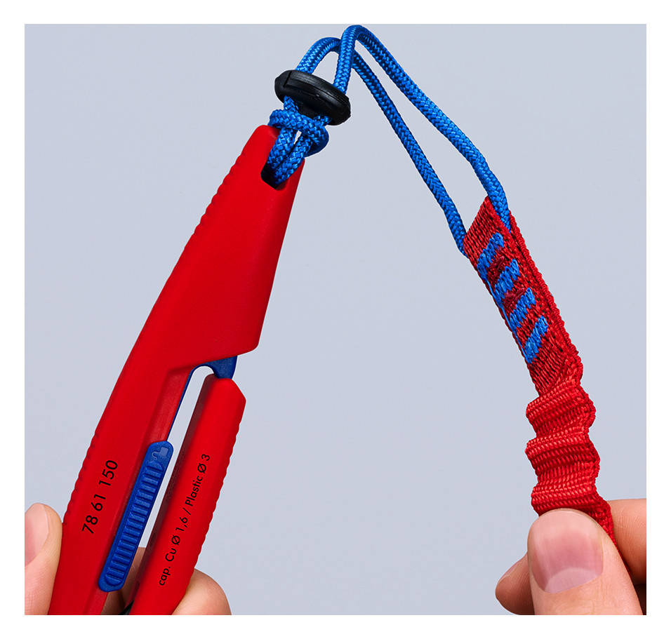 คีมตัดปากเฉียง KNIPEX 78 61 150 Slim Knips แบบหนาพิเศษ