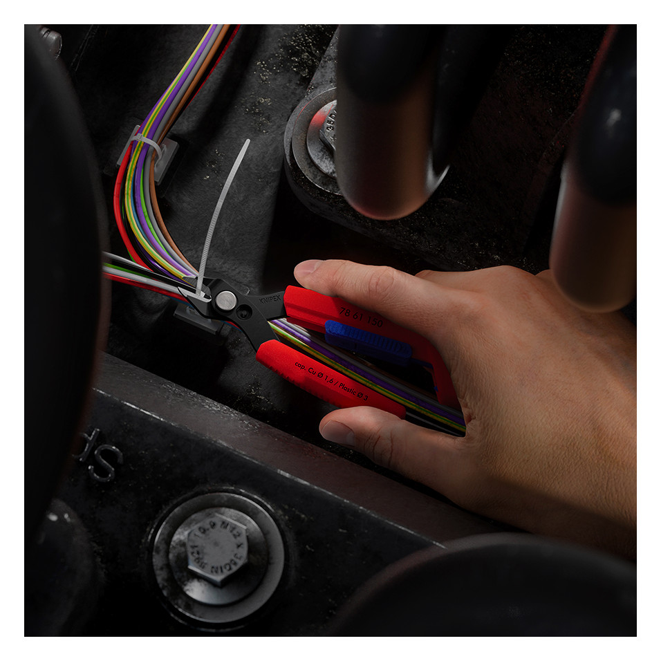 คีมตัด KNIPEX 78 61 150 V01 Slim Knips พร้อมซองใส่